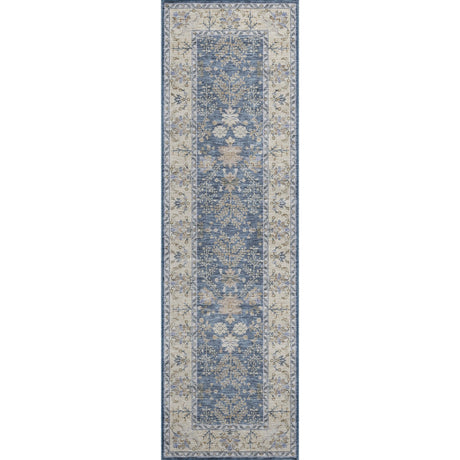 Dalyn Hatay HY9 Blue Rug runner rug