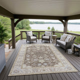 Dalyn Hatay HY9 Brown Rug outdoor lifestyle image