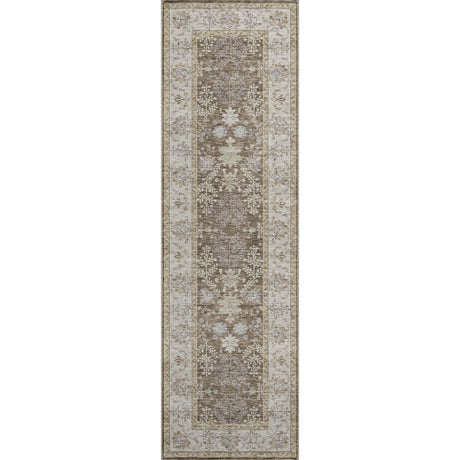 Dalyn Hatay HY9 Brown Rug runner rug