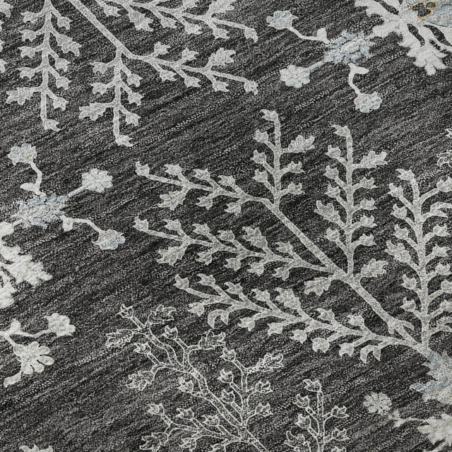 Dalyn Hatay HY9 Charcoal Rug color swatch