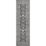 Dalyn Hatay HY9 Charcoal Rug runner rug