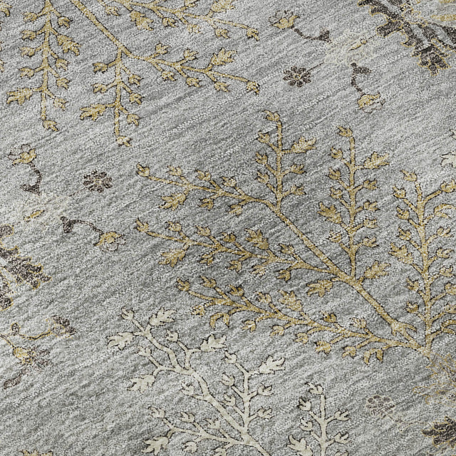 Dalyn Hatay HY9 Gray Rug color swatch