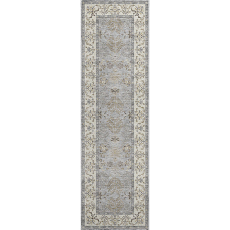 Dalyn Hatay HY9 Gray Rug runner rug