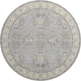 Dalyn Hatay HY9 Gray Rug round rug