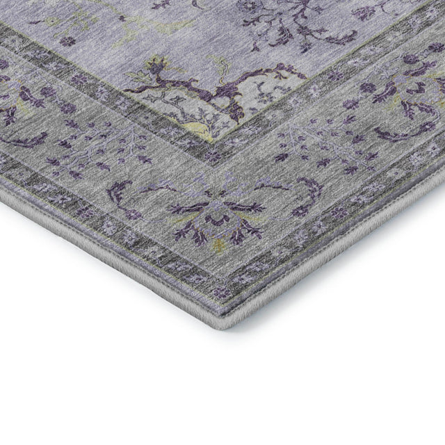 Dalyn Hatay HY9 Lavender Rug corner detail