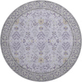 Dalyn Hatay HY9 Lavender Rug round rug