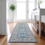 Dalyn Hatay HY9 Sky Rug shown in a room
