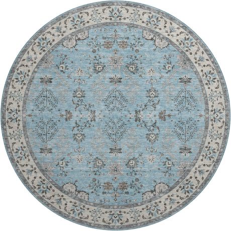 Dalyn Hatay HY9 Sky Rug round rug