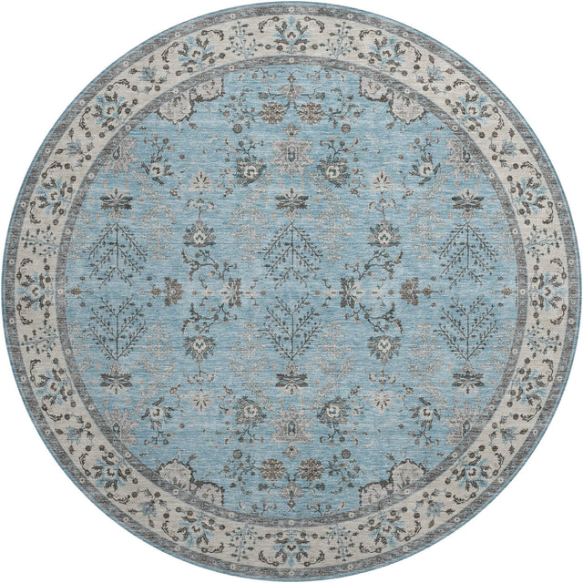 Dalyn Hatay HY9 Sky Rug round rug