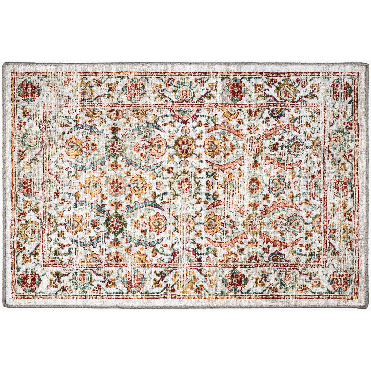 Dalyn Jericho JC1 Ivory Rug rectangular rug