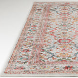 Dalyn Jericho JC1 Ivory Rug finished edge detail