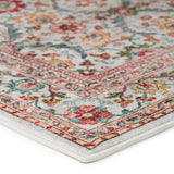 Dalyn Jericho JC1 Ivory Rug corner detail