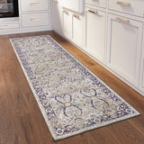 Dalyn Jericho JC1 Oyster Rug shown in a room
