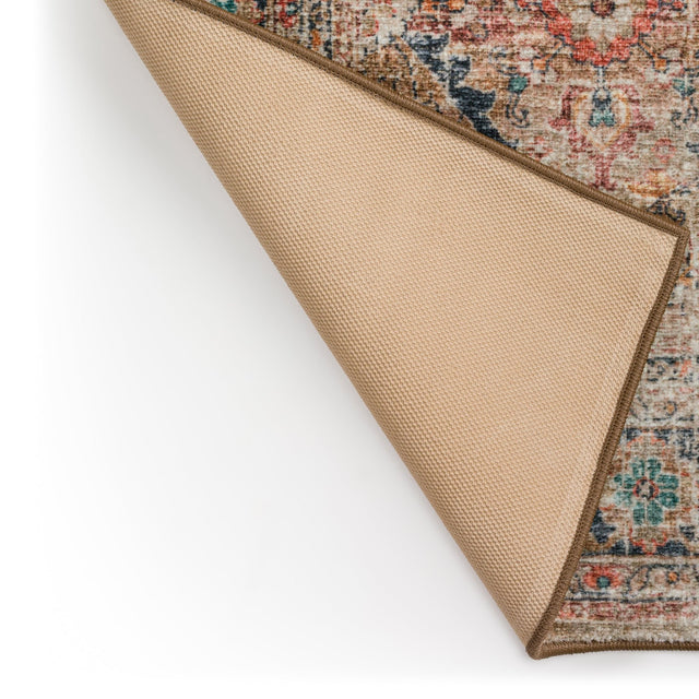 Dalyn Jericho JC1 Taupe Rug backing detail