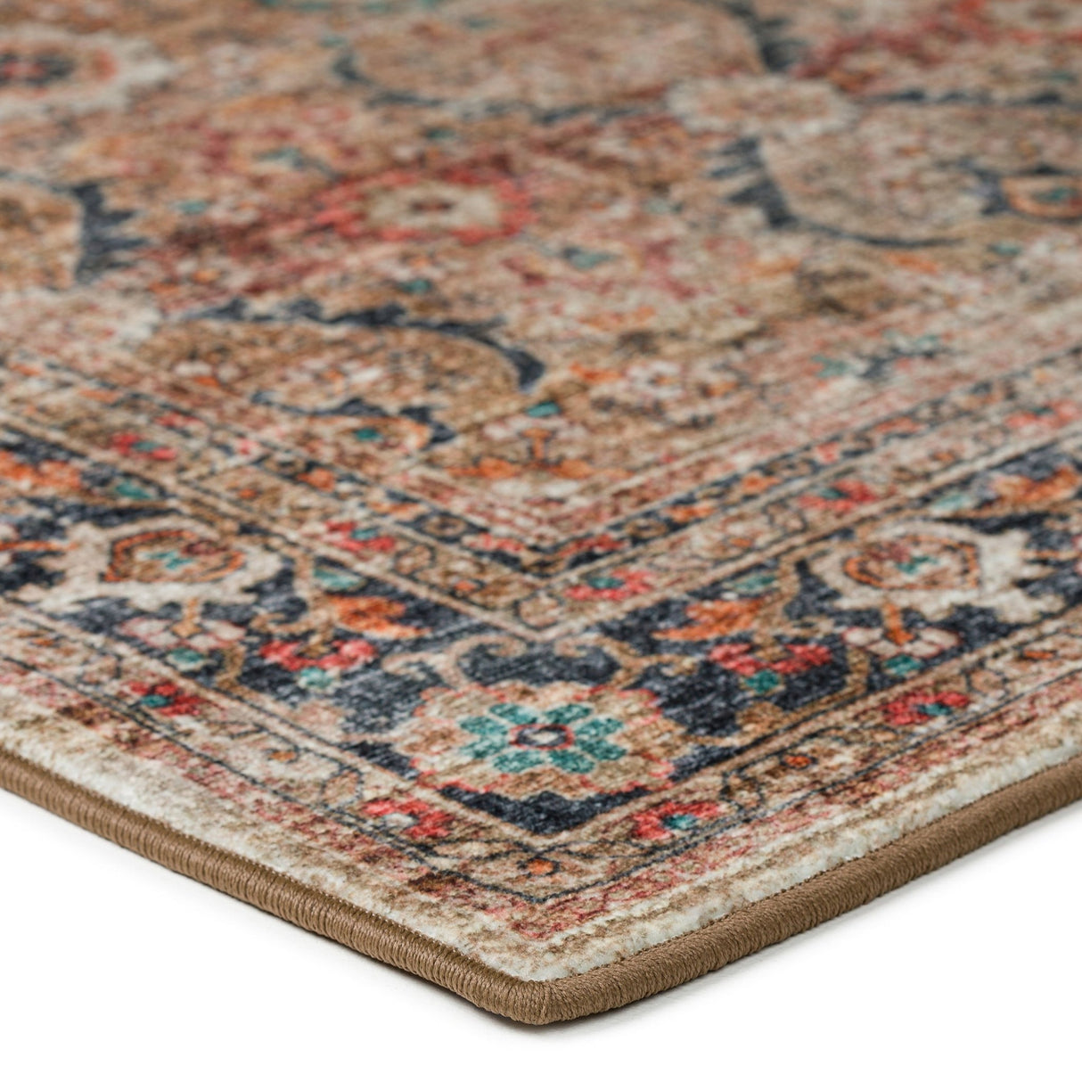 Dalyn Jericho JC1 Taupe Rug corner detail