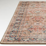 Dalyn Jericho JC1 Taupe Rug finished edge detail