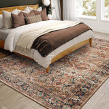 Dalyn Jericho JC1 Taupe Rug shown in a room