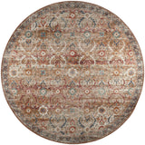 Dalyn Jericho JC1 Taupe Rug round rug