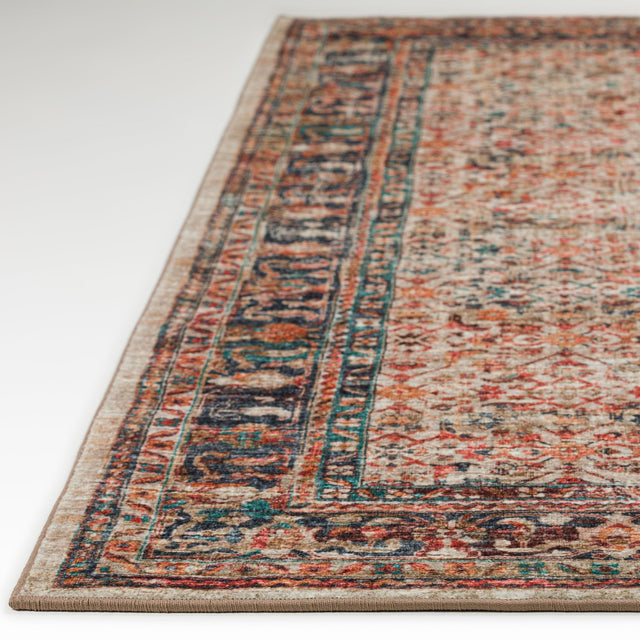 Dalyn Jericho JC10 Linen Rug finished edge detail