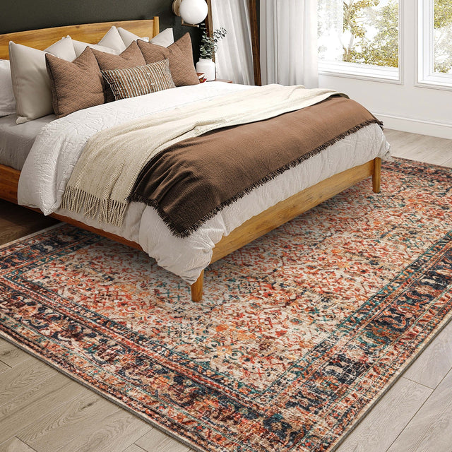 Dalyn Jericho JC10 Linen Rug shown in a room