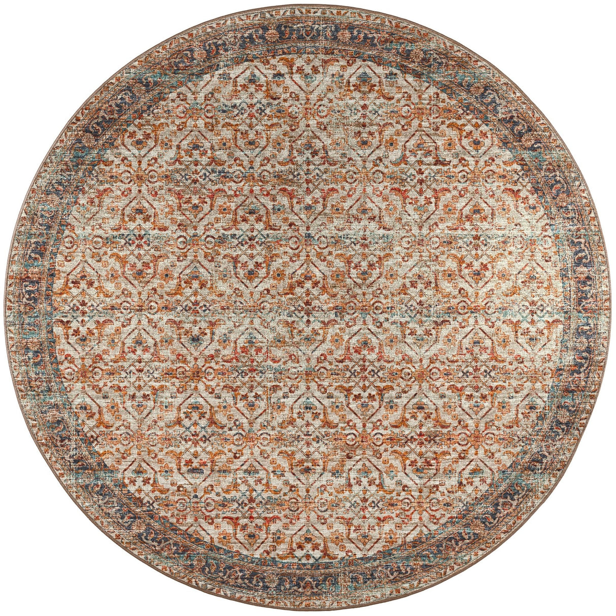 Dalyn Jericho JC10 Linen Rug round rug