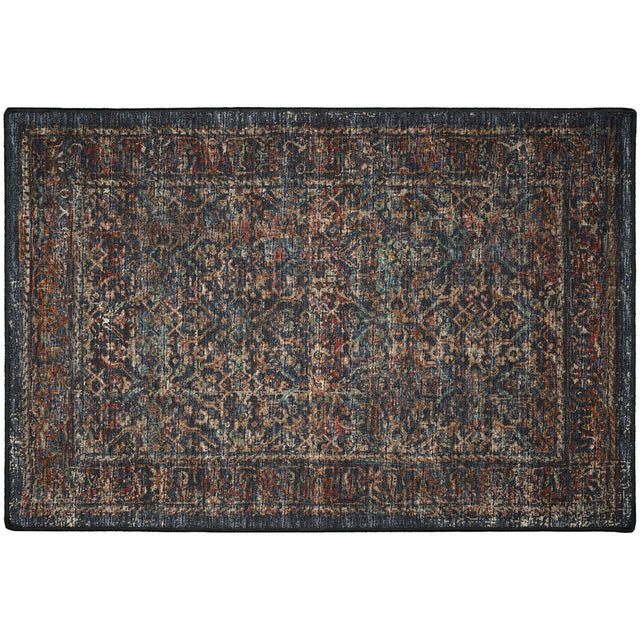 Dalyn Jericho JC10 Midnight Rug rectangular rug