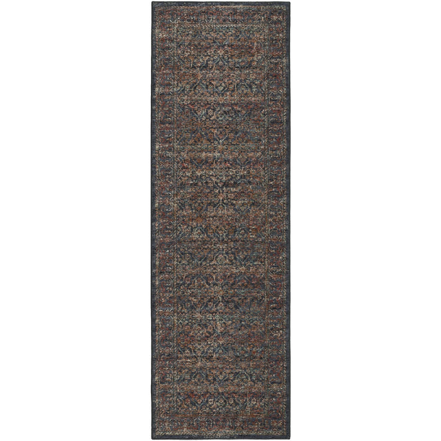 Dalyn Jericho JC10 Midnight Rug runner rug