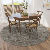 Dalyn Jericho JC10 Mushroom Rug shown in a room
