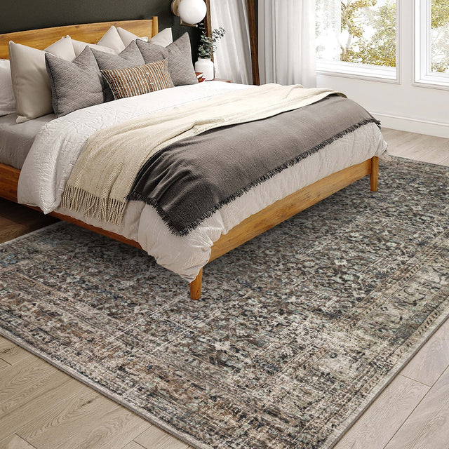 Dalyn Jericho JC10 Mushroom Rug shown in a room