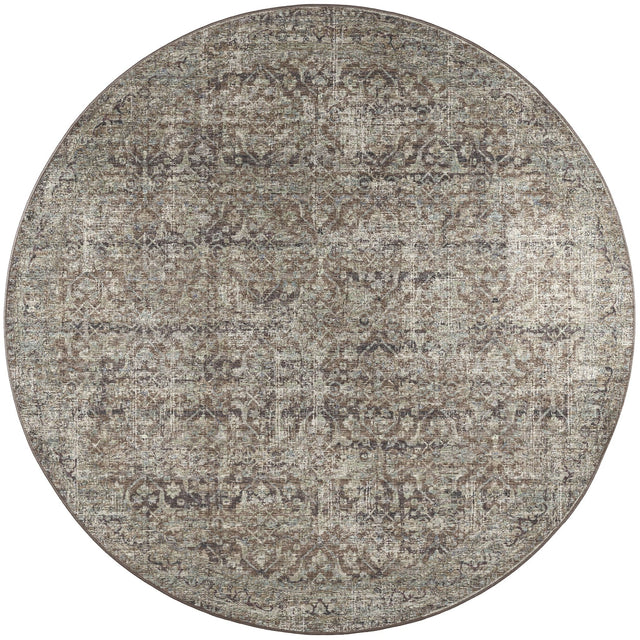 Dalyn Jericho JC10 Mushroom Rug round rug