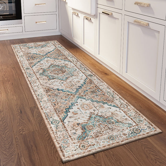 Dalyn Jericho JC2 Biscotti Rug shown in a room