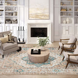Dalyn Jericho JC2 Biscotti Rug shown in a room