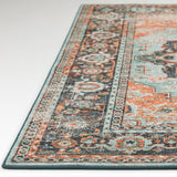 Dalyn Jericho JC2 Mist Rug finished edge detail
