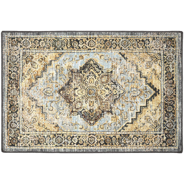 Dalyn Jericho JC2 Pewter Rug rectangular rug