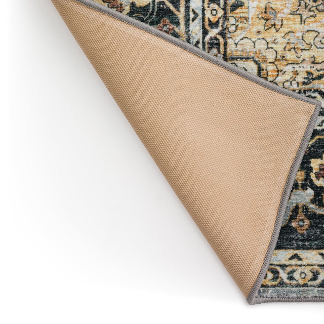 Dalyn Jericho JC2 Pewter Rug backing detail