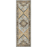 Dalyn Jericho JC2 Pewter Rug runner rug