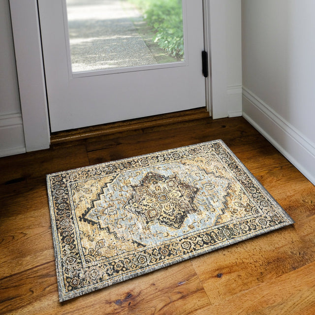 Dalyn Jericho JC2 Pewter Rug shown in a room