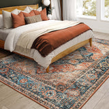 Dalyn Jericho JC2 Spice Rug shown in a room