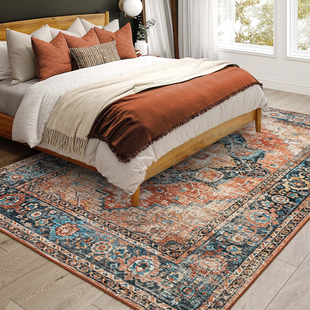 Dalyn Jericho JC2 Spice Rug shown in a room