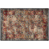 Dalyn Jericho JC3 Charcoal Rug rectangular rug