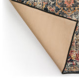 Dalyn Jericho JC3 Charcoal Rug backing detail