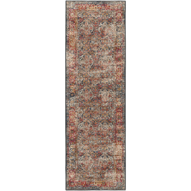 Dalyn Jericho JC3 Charcoal Rug runner rug