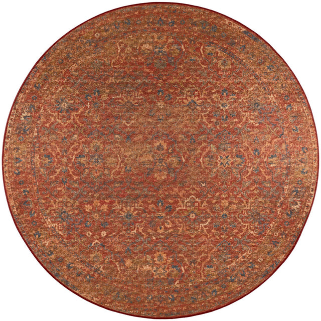 Dalyn Jericho JC3 Nutmeg Rug round rug
