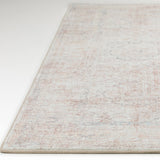 Dalyn Jericho JC3 Pearl Rug finished edge detail