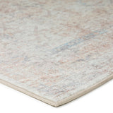 Dalyn Jericho JC3 Pearl Rug corner detail