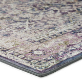 Dalyn Jericho JC3 Violet Rug corner detail