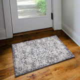 Dalyn Jericho JC3 Violet Rug shown in a room