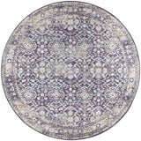 Dalyn Jericho JC3 Violet Rug round rug