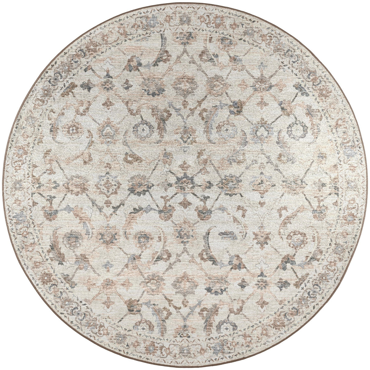 Dalyn Jericho JC4 Linen Rug round rug