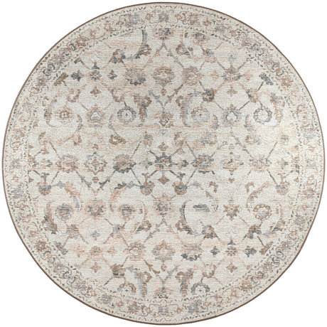Dalyn Jericho JC4 Linen Rug round rug
